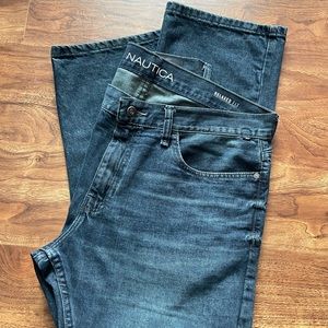Nautica relaxed fit dark denim